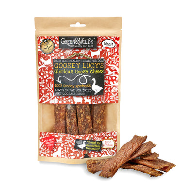 Goosey Lucy's Goose Chews, 100g